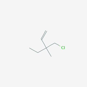 3-(Chloromethyl)-3-methylpent-1-ene