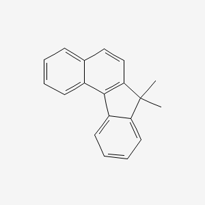 molecular formula C19H16 B1525813 7,7-Dimethyl-7H-benzo[c]fluorene CAS No. 112486-09-6