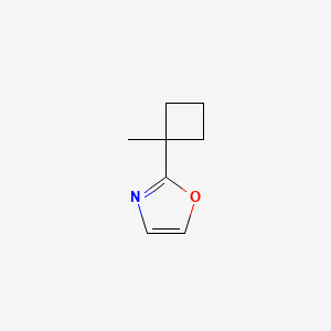 2-(1-Methylcyclobutyl)-1,3-oxazole