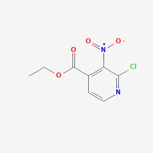 molecular formula C8H7ClN2O4 B1525828 Ethyl 2-chloro-3-nitroisonicotinate CAS No. 1334147-28-2