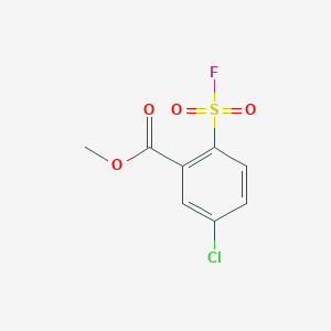 Methyl 5-chloro-2-(fluorosulfonyl)benzoate