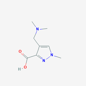 4-[(Dimethylamino)methyl]-1-methyl-1H-pyrazole-3-carboxylic acid