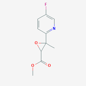 Methyl 3-(5-fluoropyridin-2-YL)-3-methyloxirane-2-carboxylate