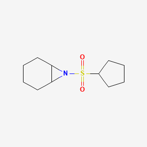 7-(Cyclopentanesulfonyl)-7-azabicyclo[4.1.0]heptane