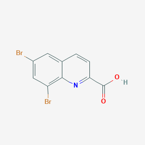 6,8-Dibromoquinoline-2-carboxylic acid