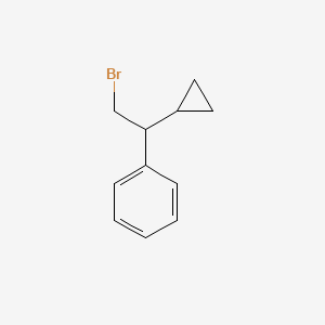 (2-Bromo-1-cyclopropylethyl)benzene