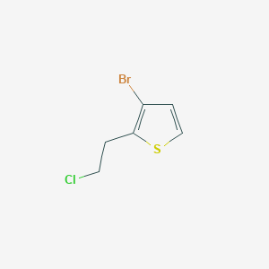 3-Bromo-2-(2-chloroethyl)thiophene