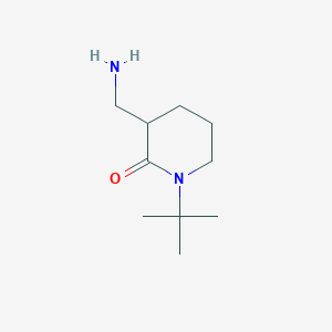 3-(Aminomethyl)-1-tert-butylpiperidin-2-one