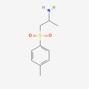 molecular formula C10H15NO2S B1525884 1-(4-甲基苯磺酰基)丙烷-2-胺 CAS No. 1334147-05-5
