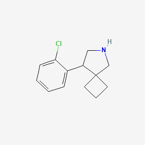 8-(2-Chlorophenyl)-6-azaspiro[3.4]octane