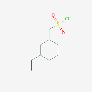 (3-Ethylcyclohexyl)methanesulfonyl chloride