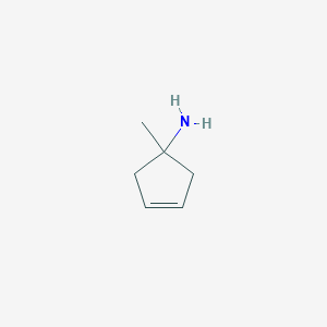 1-Methylcyclopent-3-en-1-amine