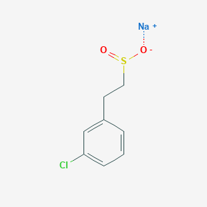 Sodium 2-(3-chlorophenyl)ethane-1-sulfinate