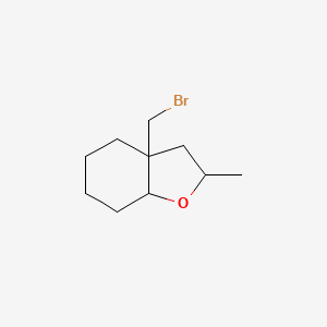 3A-(bromomethyl)-2-methyl-octahydro-1-benzofuran