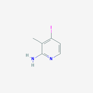 molecular formula C6H7IN2 B1525932 4-碘-3-甲基吡啶-2-胺 CAS No. 1227595-97-2