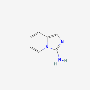 molecular formula C7H7N3 B1525934 3-Aminoimidazo[1,5-a]pyridine CAS No. 1005514-74-8