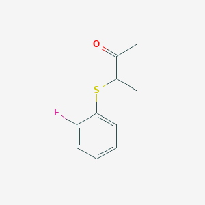 3-[(2-Fluorophenyl)sulfanyl]butan-2-one