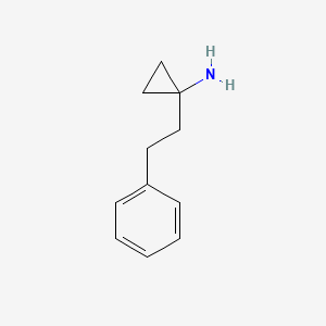 1-(2-Phenylethyl)cyclopropan-1-amine