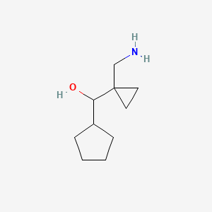 [1-(Aminomethyl)cyclopropyl](cyclopentyl)methanol