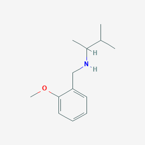 [(2-Methoxyphenyl)methyl](3-methylbutan-2-yl)amine