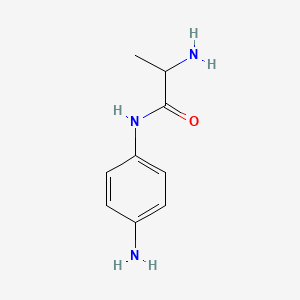 2-amino-N-(4-aminophenyl)propanamide