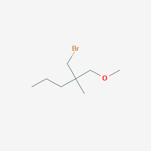 2-(Bromomethyl)-1-methoxy-2-methylpentane