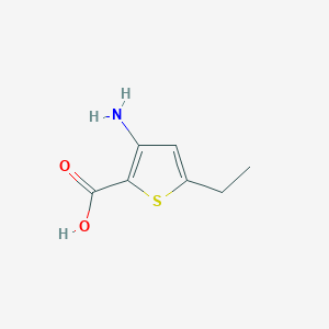 3-Amino-5-ethylthiophene-2-carboxylic acid