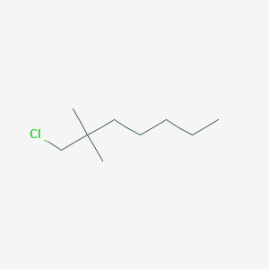 1-Chloro-2,2-dimethylheptane