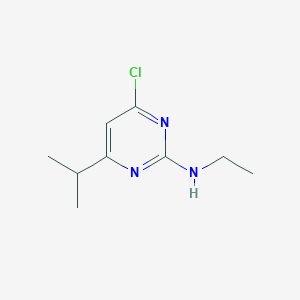 4-Chloro-N-ethyl-6-(propan-2-yl)pyrimidin-2-amine