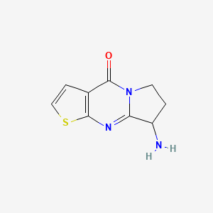 10-Amino-6-thia-1,8-diazatricyclo[7.3.0.0,3,7]dodeca-3(7),4,8-trien-2-one