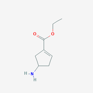 Ethyl 4-aminocyclopent-1-ene-1-carboxylate