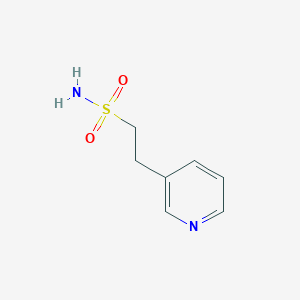 2-(Pyridin-3-YL)ethane-1-sulfonamide