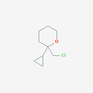 2-(Chloromethyl)-2-cyclopropyloxane