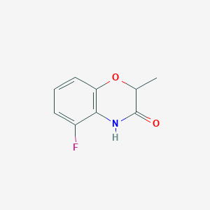 5-Fluoro-2-methyl-3,4-dihydro-2H-1,4-benzoxazin-3-one