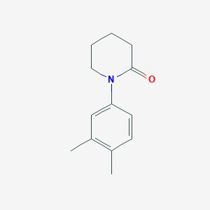 1-(3,4-Dimethylphenyl)piperidin-2-one