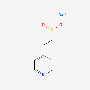 Sodium 2-(pyridin-4-yl)ethane-1-sulfinate