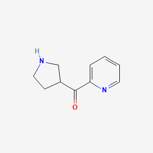 2-(Pyrrolidine-3-carbonyl)pyridine