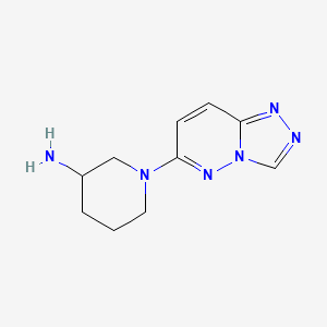 1-{[1,2,4]Triazolo[4,3-b]pyridazin-6-yl}piperidin-3-amine