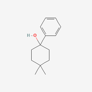 4,4-Dimethyl-1-phenylcyclohexan-1-ol