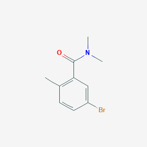 molecular formula C10H12BrNO B1526033 5-bromo-N,N,2-trimethylbenzamide CAS No. 908257-16-9