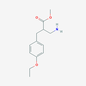 Methyl 3-amino-2-[(4-ethoxyphenyl)methyl]propanoate