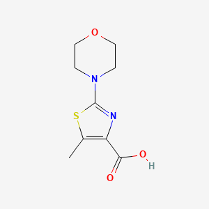 5-Methyl-2-(morpholin-4-yl)-1,3-thiazole-4-carboxylic acid