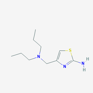 4-[(Dipropylamino)methyl]-1,3-thiazol-2-amine