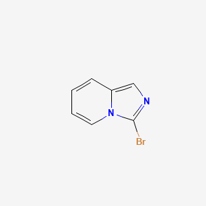 molecular formula C7H5BrN2 B1526049 3-溴咪唑并[1,5-a]吡啶 CAS No. 1263057-86-8