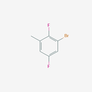 molecular formula C7H5BrF2 B1526051 1-Bromo-2,5-difluoro-3-methylbenzene CAS No. 1416354-32-9