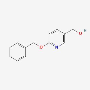molecular formula C13H13NO2 B1526053 [6-(Benzyloxy)pyridin-3-yl]methanol CAS No. 936344-83-1