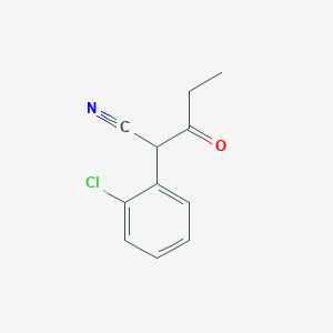 2-(2-Chlorophenyl)-3-oxopentanenitrile