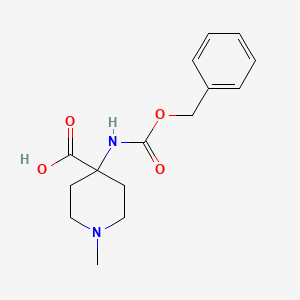 4-{[(Benzyloxy)carbonyl]amino}-1-methylpiperidine-4-carboxylic acid