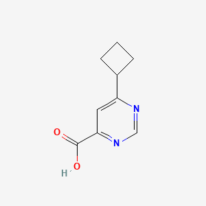 6-Cyclobutylpyrimidine-4-carboxylic acid