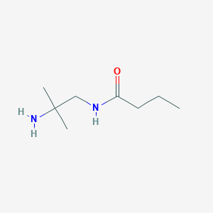 N-(2-amino-2-methylpropyl)butanamide